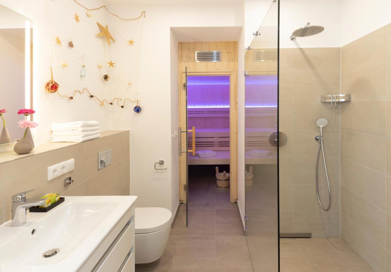 Safari Lodge Prora - Mit Sauna Und Direktem Strandzugang บินซ์ ภายนอก รูปภาพ