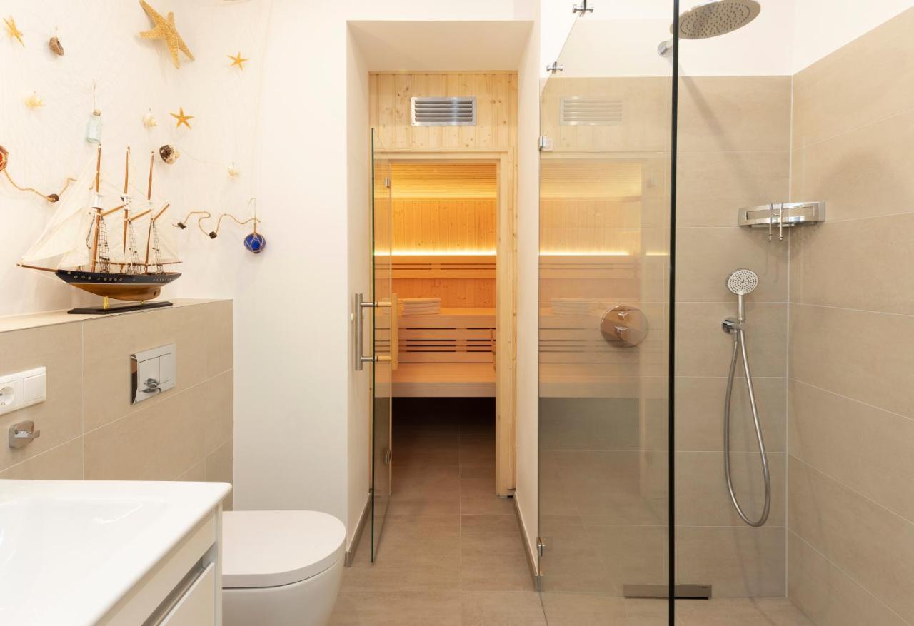Safari Lodge Prora - Mit Sauna Und Direktem Strandzugang บินซ์ ภายนอก รูปภาพ